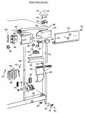 Part Location Diagram of WR02X9392 GE USE GEH WR2X9392