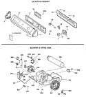 BACKSPLASH ASSEMBLY Diagram and Parts List for DDG8280SBMAA  General Electric Dryer