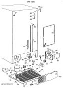 UNIT PARTS Diagram and Parts List for TFZ24PRXAWW  General Electric Refrigerator
