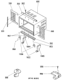 Section Diagram and Parts List for KVM21DAM1  Hotpoint Air Conditioner