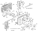 Section Diagram and Parts List for KTV04LAB1  Hotpoint Air Conditioner