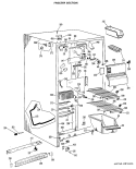 Part Location Diagram of WR50X55 GE Defrost Thermostat Kit