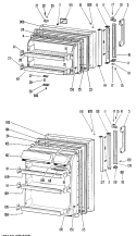 Section Diagram and Parts List for CTX18HJBR  Hotpoint Refrigerator