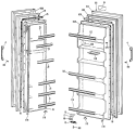 Section Diagram and Parts List for CSX20LJE  Hotpoint Refrigerator