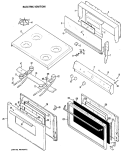 Part Location Diagram of WB36X5530 GE WINDOW-DOOR