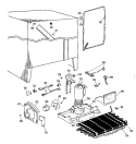 Part Location Diagram of WR84X0128 GE CONDENSER