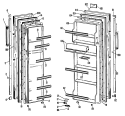 Part Location Diagram of WR77X5666 GE DOOR INNER FF