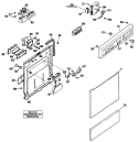 Part Location Diagram of 39-5179 GE UC HDB 827G