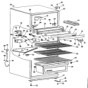 Section Diagram and Parts List for CTA15CKBRAD  Hotpoint Refrigerator