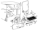 Part Location Diagram of WR84X0135 GE CONDENSER
