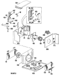 Section Diagram and Parts List for KCS18DBM1  Hotpoint Air Conditioner