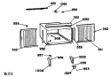 Section Diagram and Parts List for KES23DAR1  Hotpoint Air Conditioner