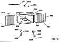 Section Diagram and Parts List for KES15DAV1  Hotpoint Air Conditioner
