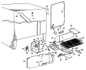 Section Diagram and Parts List for CSX20LLD  Hotpoint Refrigerator