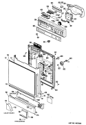 Part Location Diagram of WD21X0639 GE USE GEH WD21X639