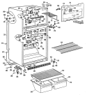 Part Location Diagram of WR02X8077 GE SHIM HINGE
