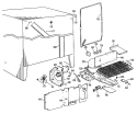 Section Diagram and Parts List for CSX20LLJ  Hotpoint Refrigerator