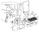 Section Diagram and Parts List for CSX22DLK  Hotpoint Refrigerator