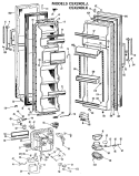 Part Location Diagram of WR78X8296 GE O D PANEL FF