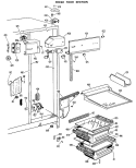 Part Location Diagram of WR13X0601 GE WR13X616