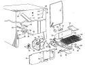 Section Diagram and Parts List for CSX27DLJ  Hotpoint Refrigerator