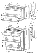 Part Location Diagram of SR2601 GE TECH SHEET