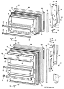 Part Location Diagram of SR2684 GE PM MINI MANUAL WIRING