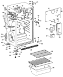 Part Location Diagram of WR17X2841 GE BAFFLE ICE BUCKET