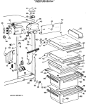 Part Location Diagram of WR38X1706 GE UNKNOWN