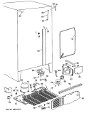 Section Diagram and Parts List for CSX27DMA  Hotpoint Refrigerator