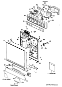 Part Location Diagram of 31-3916 GE MINI-MANUAL