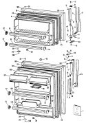 Part Location Diagram of WR71X2127 GE SHELF WIRE FF