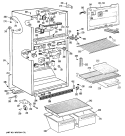 Part Location Diagram of WR02X8495 GE SHIM HINGE