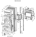 Part Location Diagram of WR78X8150 GE UNKNOWN