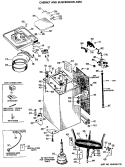 Part Location Diagram of WH49X0290 GE INST.PACK