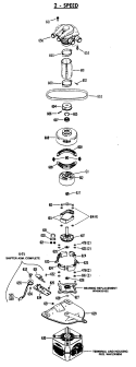 2 - SPEED Diagram and Parts List for WLW3700RBLWW  Hotpoint Washer