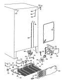 Section Diagram and Parts List for CSX27DRSBAD  Hotpoint Refrigerator