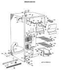 Part Location Diagram of WR17X3483 GE ORIFICE EVAP FAN