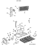 UNIT PARTS Diagram and Parts List for CTX18CASJLWH  Hotpoint Refrigerator