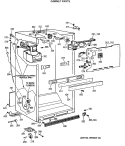 CABINET PARTS Diagram and Parts List for CTX18CASVLWW  Hotpoint Refrigerator