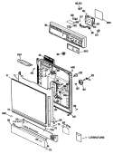 Part Location Diagram of WD09X0344 GE USE GEH WD9X344