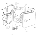 Section Diagram and Parts List for DLB3900SAM  Hotpoint Dryer