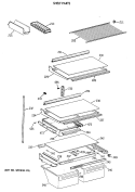 Part Location Diagram of WR17X3984 GE TRIM FRAME VP