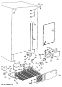 Section Diagram and Parts List for CSX27DRXAAA  Hotpoint Refrigerator