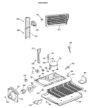 Part Location Diagram of WR01X2117 GE WASHER CUSHION