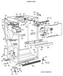 CABINET PARTS Diagram and Parts List for CTX18CIXCLAD  Hotpoint Refrigerator