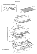 Part Location Diagram of WR32X1316 GE PAN, MEAT