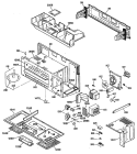 Section Diagram and Parts List for LVM132K02  General Electric Microwave