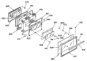 Section Diagram and Parts List for L3B345G0L0  General Electric Range