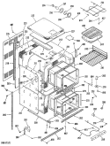 Part Location Diagram of WB63M16 GE DISCONTINUED